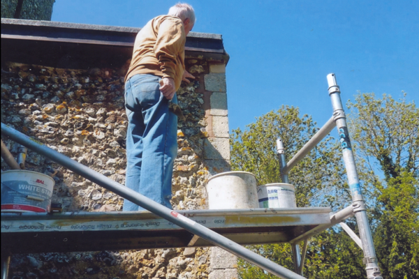 harry barker building lychgate